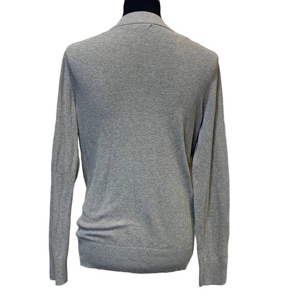 GAP Womens Large Deep V Neck Long Sleeve Cotton Blend Pullover Sweater - Picture 3 of 5